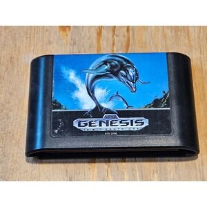 Ecco the Dolphin Sega Genesis 16-Bit Cartridge Video Game with Case 670-2200